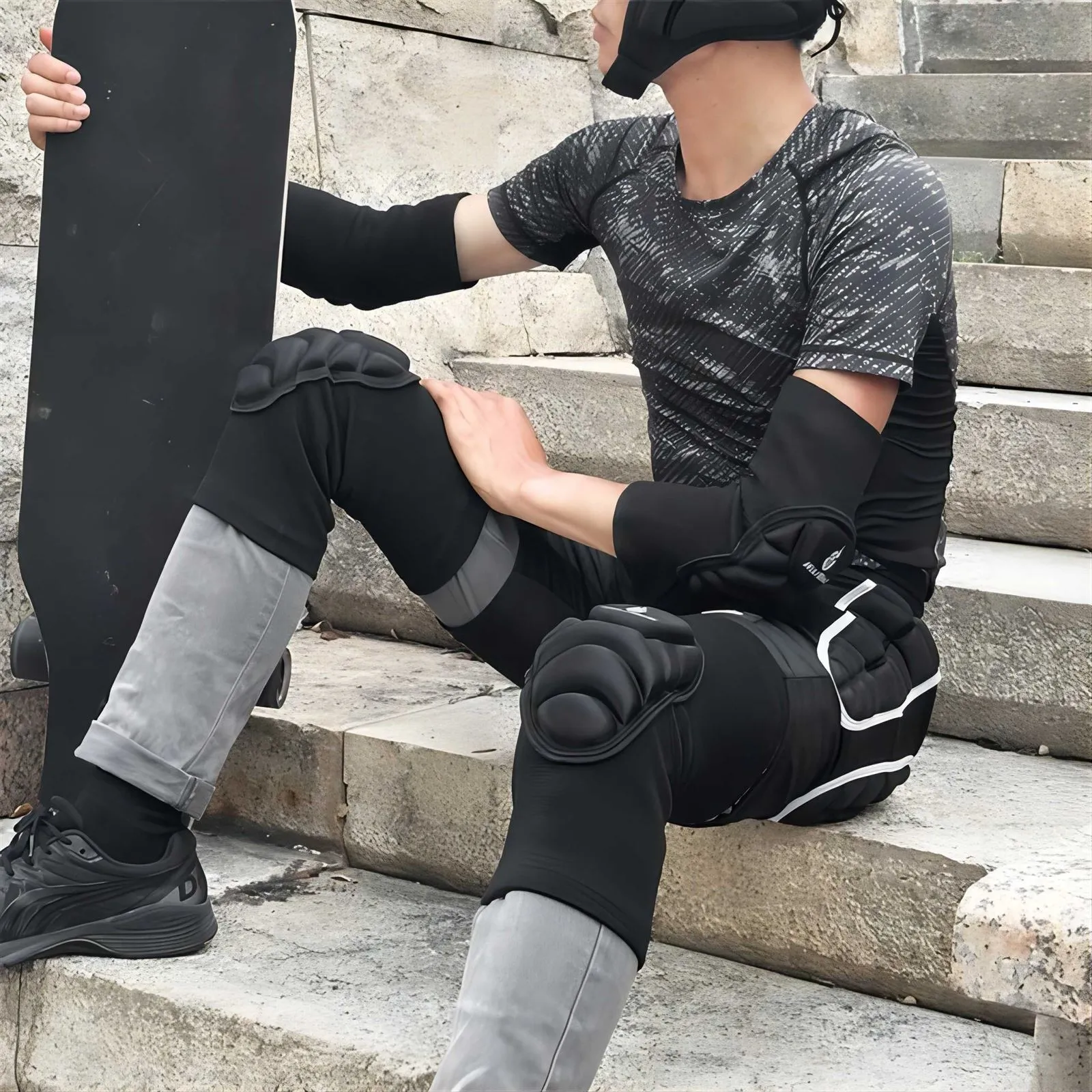 High-Elastic Yarn in Sports Knee Braces High-Elastic Yarn in Sports Knee Braces